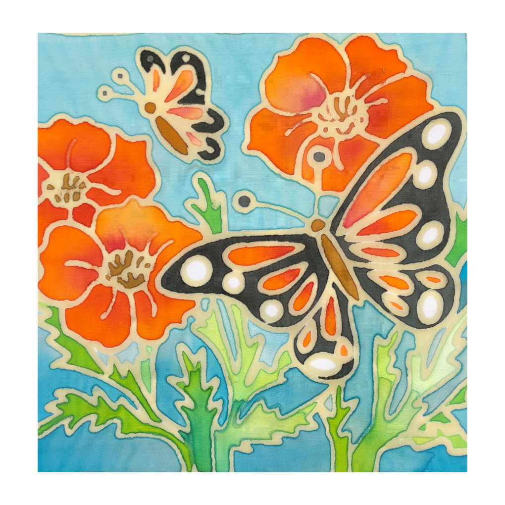 DIY Butterfly and Poppy Painting Kit - Creative Gift Under $20